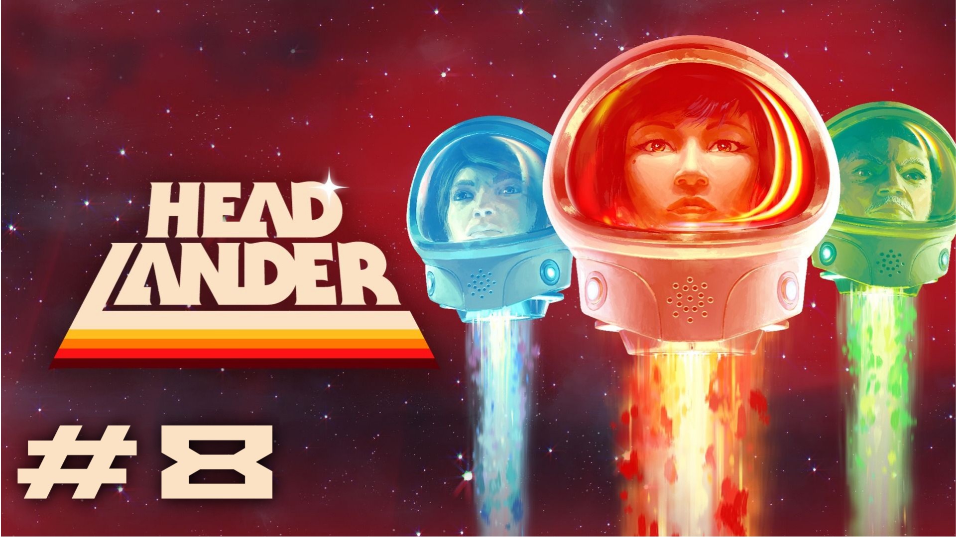НА ЛУННУЮ ЦИТАДЕЛЬ | Headlander прохождение #8