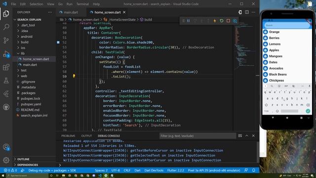Flutter 2.0 , Implement Search in Flutter on a listview смотреть онлайн