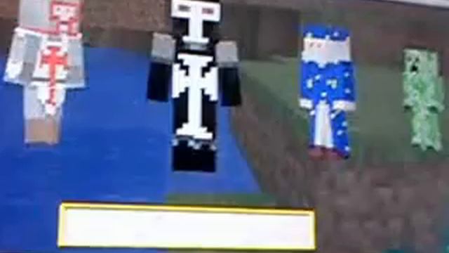 Minecraft - Xbox 360 - Présentation des nouveaux skins !!! смотреть онлайн
