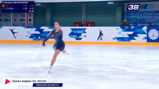 Валерия ОВЧИННИКОВА КП 19.10.2023 2 этап Кубка Санкт-Петербурга смотреть онлайн