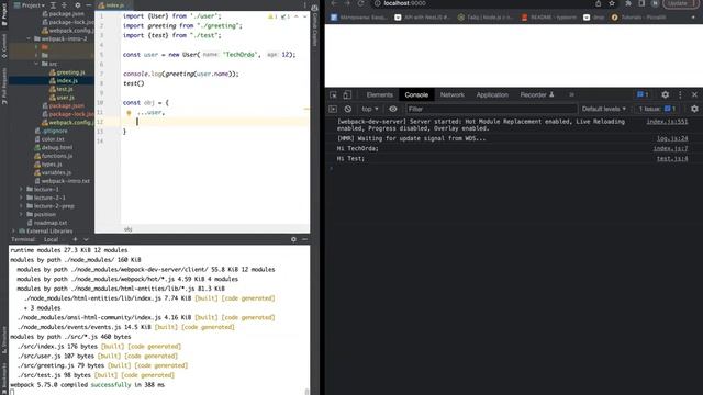 Webpack Intro смотреть онлайн