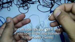 Sony in-Earphone Repair One Side Not Working Solution || Step By Step