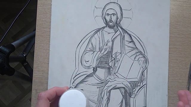 подложка под темперную живопись / пигмент кварц горный хрусталь / написание иконы смотреть онлайн