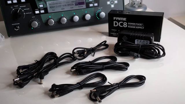 FAME DC8 multi power supply for pedal boards // Review смотреть онлайн