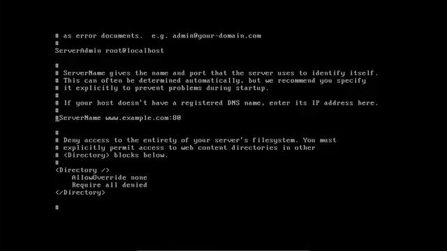 Configuring an Apache Web Server смотреть онлайн