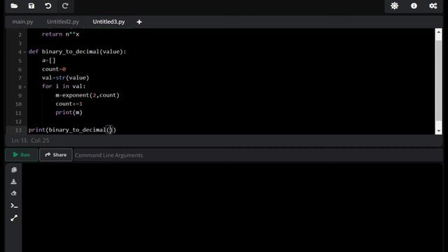 Binary to Decimal Number (Conversion) | Python code #offcampus #exams #infosys #wipro смотреть онлайн