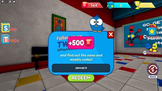 ⭐NEW CODE for PROJECT PLAYTIME MULTIPLAYER⭐ +500 Gems ⭐ 2023 (NEW CODE in DESCRIPTION) смотреть онлайн