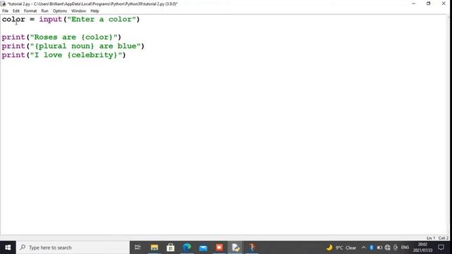 How to Create a Mad Libs game in Python смотреть онлайн
