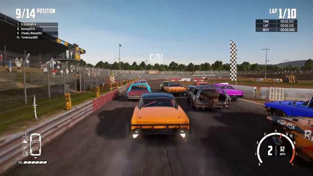 Kingston Raceway Oval Bangers Ep.6 (Wreckfest Multiplayer)