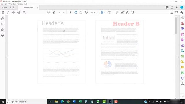 How to Add Headers and Footers to PDFs in Adobe Acrobat смотреть онлайн