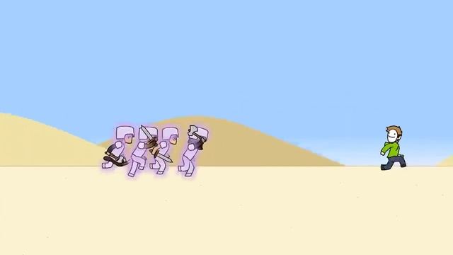 Minecraft. Дрим, анимация. смотреть онлайн