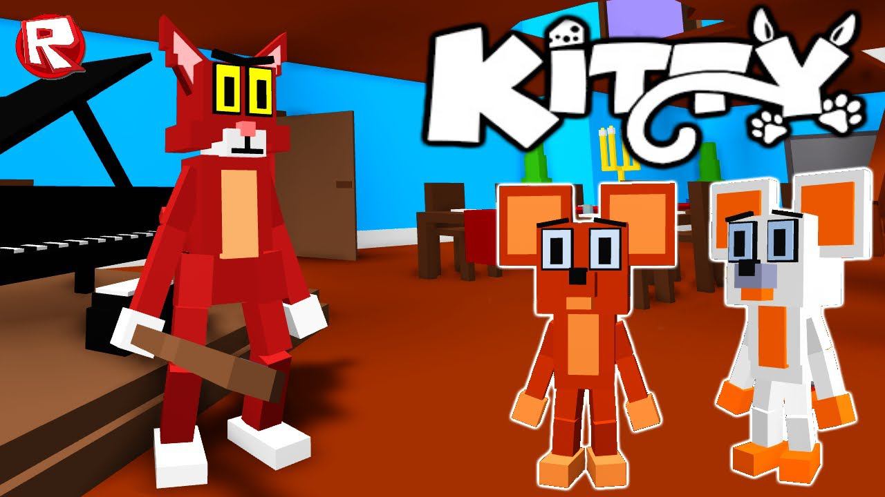 КАК БЕСТОЛКОВЫЕ МЫШКИ ХОТЕЛИ СБЕЖАТЬ от КИТТИ в роблокс | Kitty roblox смотреть онлайн