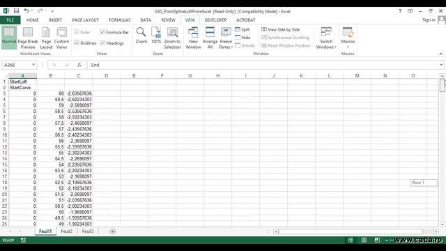 How to create points splines and surfaces from an Excel table using CATIA Generative Surface Design смотреть онлайн