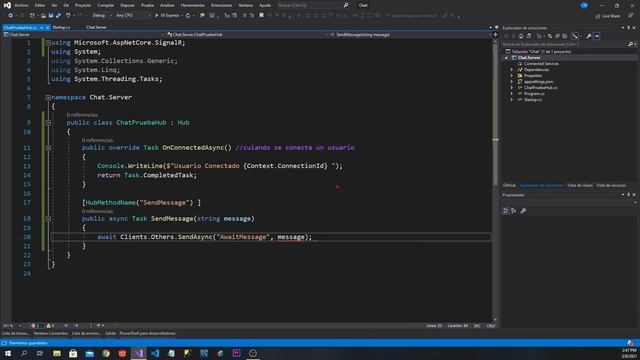 Que es signalR? Creando Un Chat En Tiempo Real смотреть онлайн