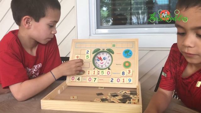 Becko Travel Double Sided Wooden Magnetic Board | Product Review | TheSciBuddies смотреть онлайн