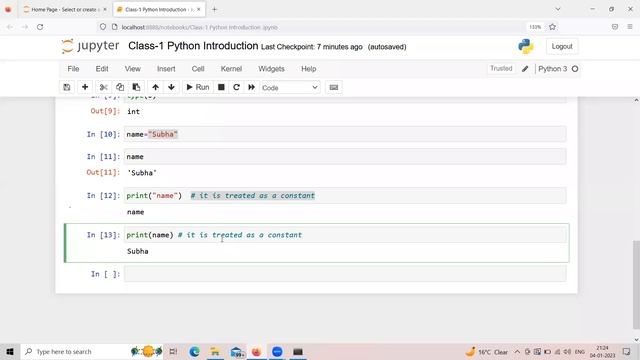 Python Introduction By SubhaDa Class 1 смотреть онлайн
