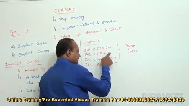 Oracle PL SQL CURSORS Part 1 by dinesh YouTube смотреть онлайн