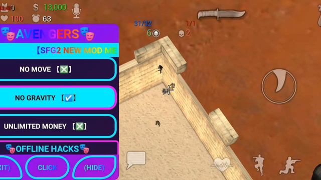 SFG2 MOD MENU BY (BOSS STAR/AVENGERS)