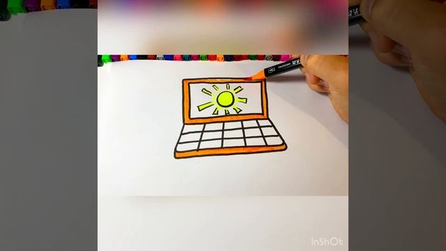 drawing computer for children/bolalar uchun kompyuter rasm chizish/рисунок компьютера для детей смотреть онлайн