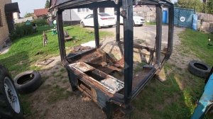 ремонт кабины УК МТЗ-82, часть 5