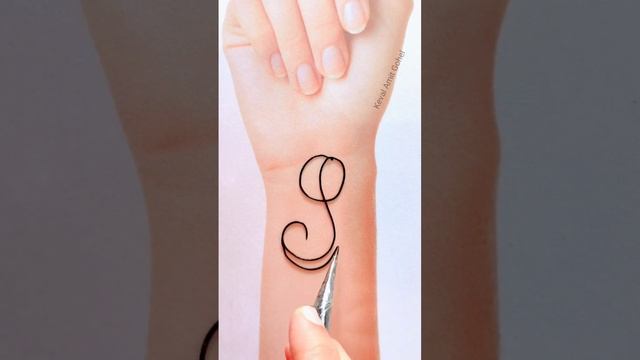 Q letter mehndi tattoo design 2022 #shorts #mehndi #tattoo смотреть онлайн