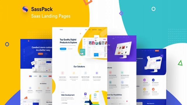 Sassgen | SaaS Landing Page HTML Template | Themeforest Website Templates and Themes смотреть онлайн