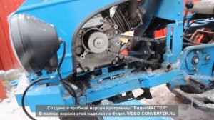 Самодельный минитрактор. КСТ мини. Курский самодельный трактор мини.