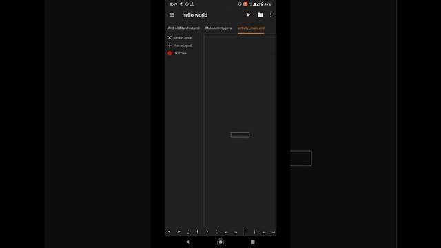 How to Create your First android app using CodeAsisst IDE in android in Just 4 minutes смотреть онлайн