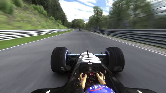 Fernando Alonso driving his Minardi at Nordschleife | Assetto Corsa смотреть онлайн