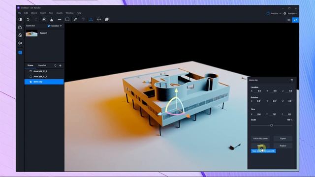 D5 Render 1.6 | Model Reloading/sync files смотреть онлайн
