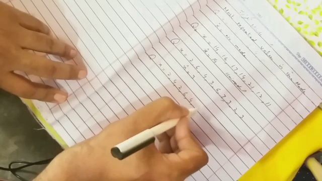 Mode | from ungrouped data | stat | in Urdu /hindi смотреть онлайн