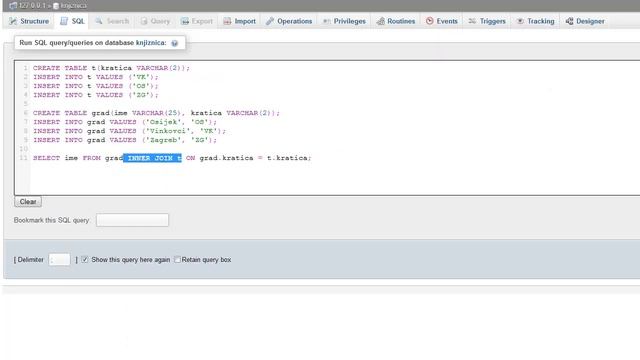 MySQL - Tutorijal 39 - INNER JOIN смотреть онлайн