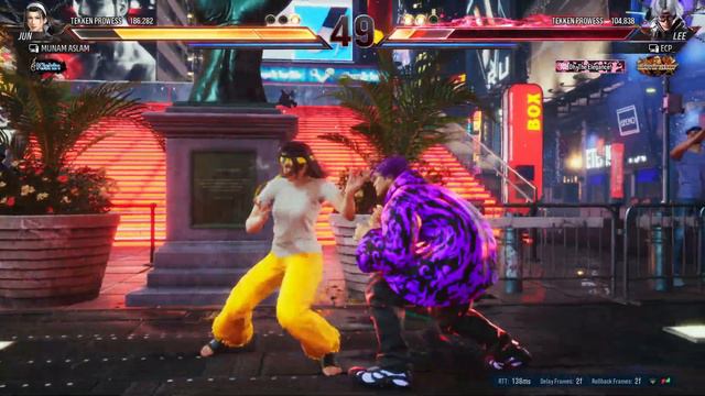 JUN KAZAMA VS LEE TEKKEN 8 ONLINE смотреть онлайн