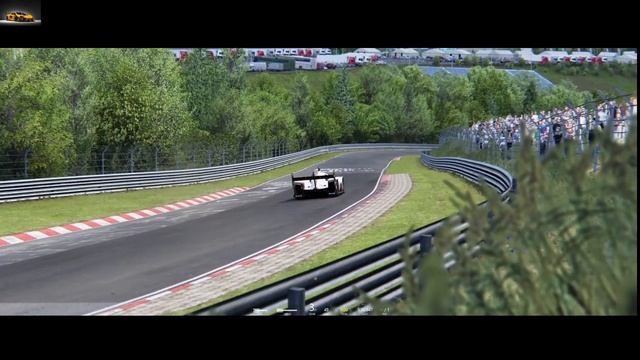 The mighty Porche 919 evo around the Nordschleife смотреть онлайн