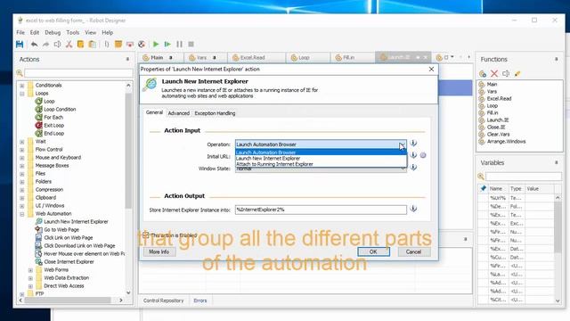 Excel To Web Automation смотреть онлайн