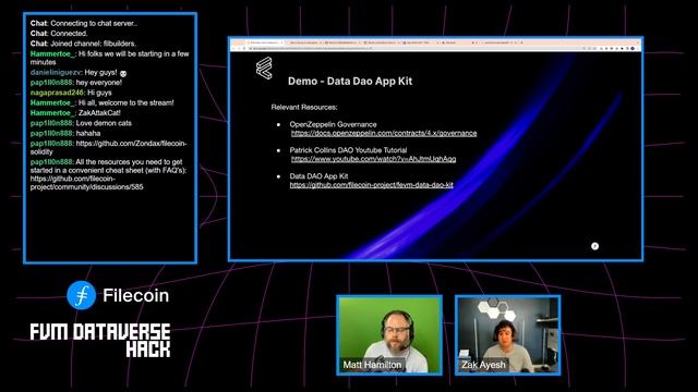 Protocol Labs - FVM Building Blocks - DataDAOs - Zak Ayesh - FVM Dataverse Hackathon 2023. смотреть онлайн