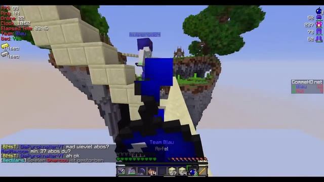 ☃Minecraft Bedwars! GommeHD.net [HD] [Hintergrundmusik]☃ смотреть онлайн