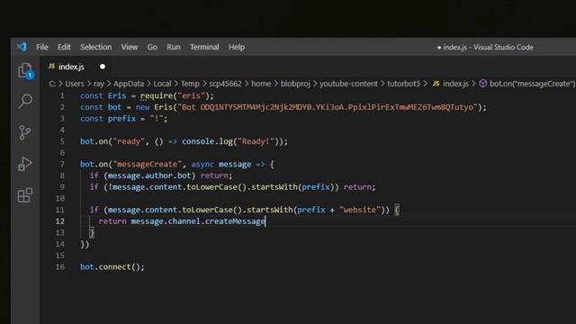 Button (URL only) ­— (Node.js / Discord.Eris) ­— No. 7 смотреть онлайн