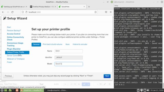 Remotely Control Your Sovol SV01 3D Printer Using Octoprint, Linux, and an Old Laptop! смотреть онлайн