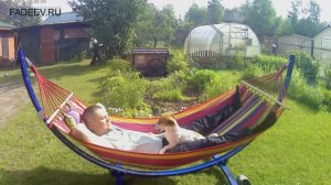 Стойка для гамака своими руками.