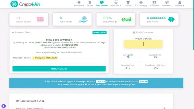 CRYPTOWIN - КЛАССНЫЙ БИТКОИН КРАН! ДО 6 САТОШ КАЖДЫЕ 15 МИНУТ! смотреть онлайн