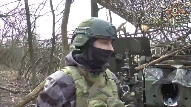 Артиллерия бригады "Кальмиус" продолжает громить противника авдеевском направлении. смотреть онлайн