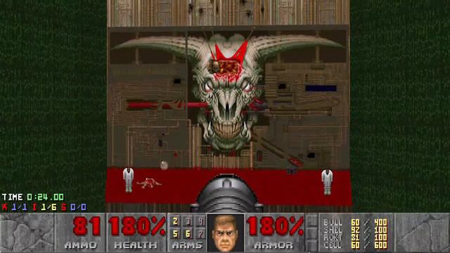 Doom2 Icon of Sin speedrun 32 s смотреть онлайн