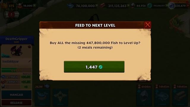 Deathgripper Max Level 175 Titan Mode | Dragons Rise of Berk смотреть онлайн