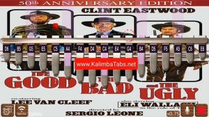 The Good, the Bad and the Ugly OST (Easy Kalimba Tabs in Description)