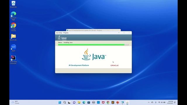 Java 8 & IntelliJ IDEA installation on WINDOWS смотреть онлайн