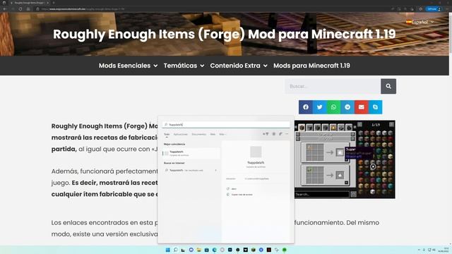 VER TODOS Los CRAFTEOS En Minecraft 1.20.2 | Descargar REI Y JEI Para Minecraft 1.20.2 (RECETAS)