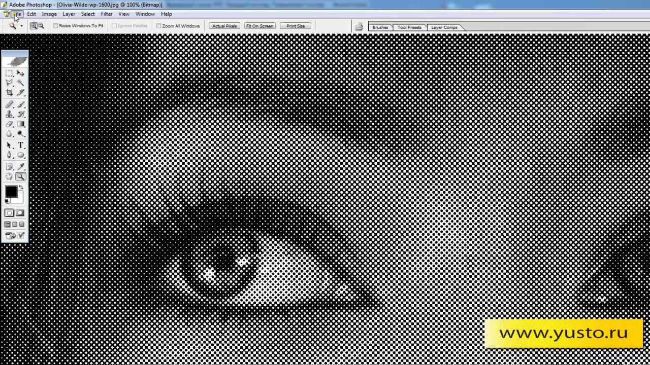 Подготовка фотографии для гравировки для лазерного станка с помощью PhotoShop #photoshop смотреть онлайн