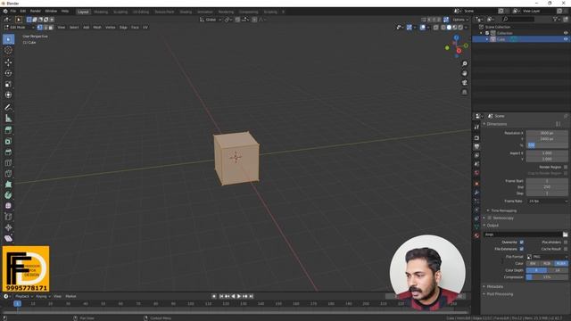 How to set default customization in blender 2.8 | Blender Beginners Tutorials Malayalam - Part 7 смотреть онлайн