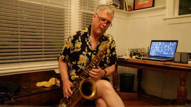"The Martin" Tenor saxophone Demo смотреть онлайн